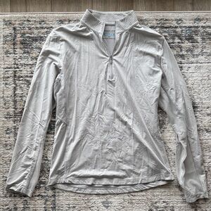 Women's Long Sleeve Half Zip Sports Top